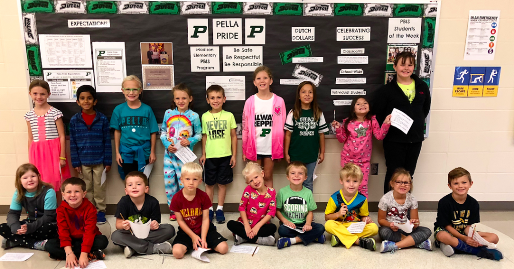 Madison Students of the Week September 21 Pella Community Schools